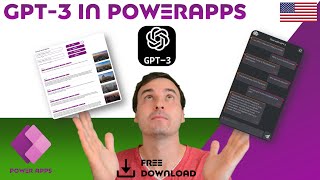 [PowerApps] Use the infinite POWER of the GPT AI with my custom connector 🤖 (same as ChatGPT)