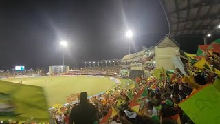 🇬🇾GUYANA AMAZON WARRIORS VS. TNT KNIGHT RIDERS. MATCH 9/24/22 BIG WIN FOR WARRIORS VLOGGING PART 1