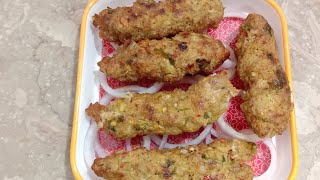 Fry Seekh Kabab Recipe By Fusion Food| Beef Seekh Kabab| #foodfusion #kabab #eidspecial