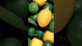 Citron et perte de poids #sante #pertedepoids #nutrition