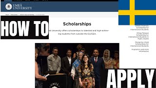 Umeå University Scholarships for International Students (Study in Sweden 2022-2023)