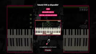 Tutorial #346 disponible! #hotelcalifornia #piano #tutorial #cover #pianotutorial