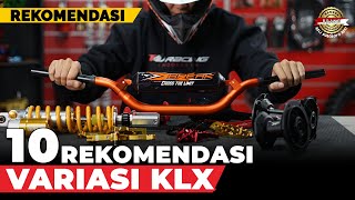 10 VARIASI WAJIB UNTUK KAWASAKI KLX 150 !!! SIAP NGETRAIL ADVENTURE 🔥