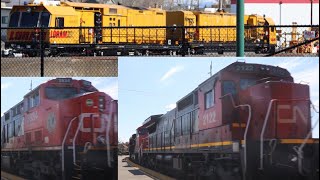 CN sticker, dash 8, loram and more at Vancouver, Wa