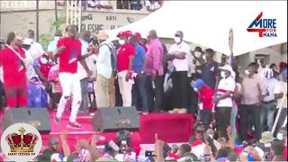 Samini Performing at NPP Last Rally