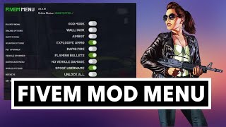 FiveM Mod Menu Gta V [UPDATE] | How To Download Mod Menu Gta V | ESP & Noclip [UNDETECTED]