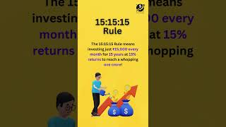 Dreaming of a crore? Learn the 15:15:15 Rule! #WealthCreation #FinancialWisdom