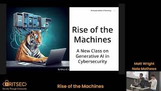 Rise of the Machines - Matt Wright and Nate Mathews