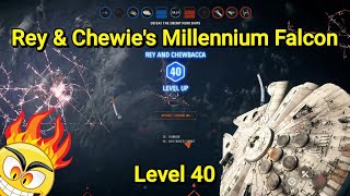 Rey & Chewie's Millennium Falcon - Level 40