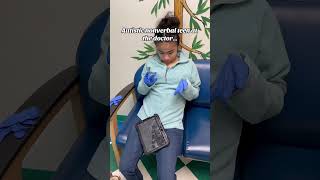 Autistic nonverbal teen at the doctor! #autism #viral #autismawarness #nonverbalautism #specialneeds