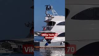 Viking Yachts 70 enclosed en 🇻🇪 #shorts #vikingyachts