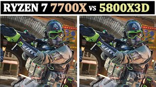 New Ryzen 7 7700X vs 5800X3D | 17 Games Tested |