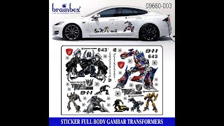 09660 CARA PEMASANGAN STICKER BODY MOBIL