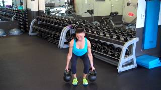 Kettlebell Push Up w/a Deadlift