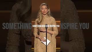 Gigi Hadid's best motivational speech