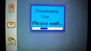 Downloading Virus Screen Saver