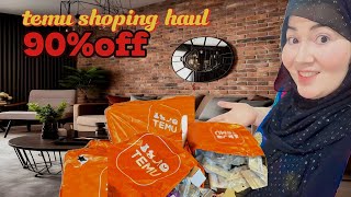 Temu haul| Best afforadable deal|90%off @temu #temuhaul