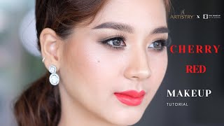 ARTISTRY X TINY MAKE UP / Red Lips Makeup Tutorial