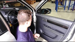 How to Replace Suzuki Swift Window Switch! 2005-2011 DIY!