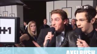 KENDALL SCHMIDT INTERVIEW AT THE GRAMMY 2014