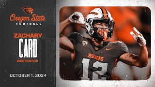 Oregon State Football Interview: Zachary Card (10/1/24)