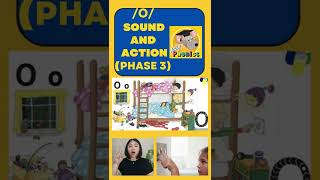 /Oo/ SOUND AND ACTION || JOLLY PHONICS PHASE 3 #shorts  #jollyphonics  #OoSound