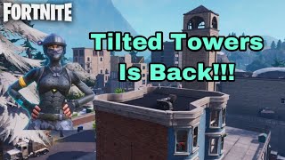 Landing At Tilted Towers For The First Time In Years (Fortnite Battle Royale)