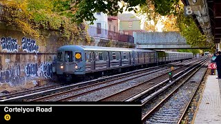 BMT Brighton Line| (B) Exp & (Q) Lcl Train Action @ Cortelyou Road