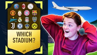 GOING TO THE FIRST STADIUM WE PACK IN FIFA 22