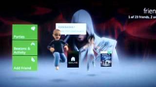 Xbox Live Dashboard Update 7-12-2011