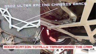 How to Install Ultra Racing Front Brace On a 350z!