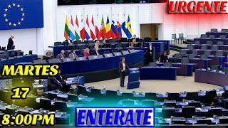 URGENTE: PARLAMENTO EUROPEO DEBATE  TEMA VENEZUELA--ISRAEL---PALESTINA---HAMAS, CONGRESO COLOMBIANO.