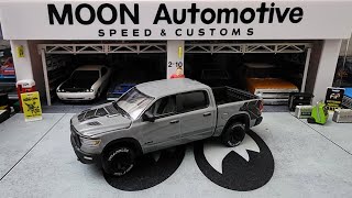 The Autoworld Showcase 2023 Dodge Ram Rebel Havoc Edition (Ceramic Grey w/Rebel Graphics) #diecast