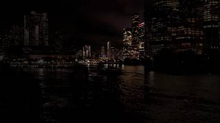 West Side of Manhattan at night • New York City September 11 2023