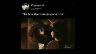 the boy she knew is gone now....