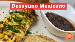 Desayuno Mexicano (Omelette de Bistec)