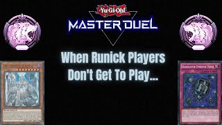 When Runick Doesn't Get To Play | Yu-Gi-Oh Master Duel Labrynth VS Runick