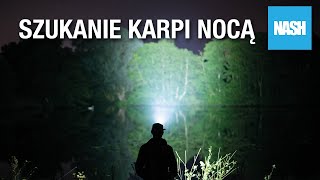 Szukanie karpi nocą - latarki Moonshine