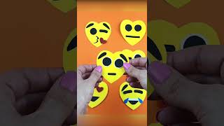 Emoji paper cards