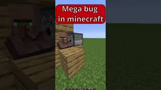 Mega bug in minecraft #shorts