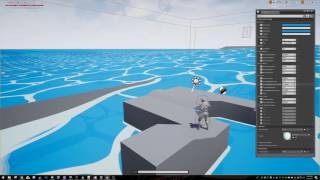 UE4 Infinite Toon Ocean (Work in progress)