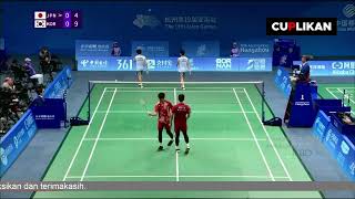 Kang Min Hyuk/Seo Seung Jae (KOR)  vs Akira Koga-Taichi Saito (JPN) | ASIANGAMES