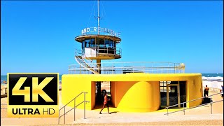 Knokke - Duinbergen, Belgium 🇧🇪 beach Promenade walk - 4K 60FPS