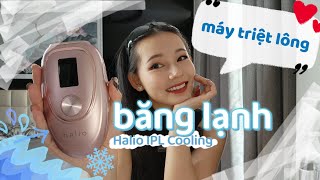 LẦN ĐẦU TRIỆT LÔNG TẠI NHÀ CÙNG HALIO IPL COOLING HAIR REMOVAL | Unboxing - Review | MIMI OFFICIAL