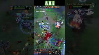 1 Level In 40 Seconds Axe Likes this Very Much #dota2 #dota2highlights #rampage