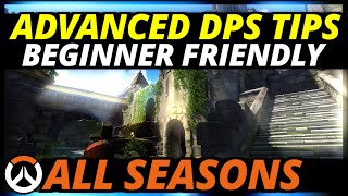 ADVANCED POSITIONING (DPS Beginner Guide -INSTANTLY BETTER) Ranked Game Examples - Overwatch 2