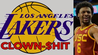 Bronny James Welcome to The Lakers Clown Show