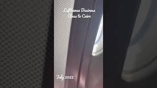 Views from Seat 3A. Lufthansa Business Class flying to Cairo. #businessclass #lufthansa #cairo #trip