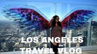 LOS ANGELES TRAVEL VLOG 2018 : SANTA MONICA, VENICE, HOLLYWOOD SIGN VIEWS FROM HOTEL