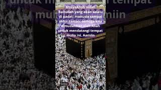 Baitullah kiblatnya orang islam